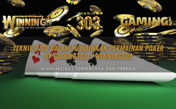 Teknik Jitu dalam Memainkan Permainan Poker