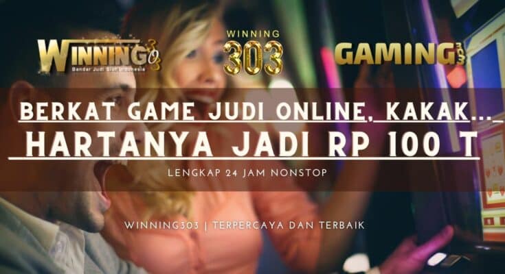 Berkat Game Judi Online, Kakak Beradik Ini Hartanya Jadi Rp 100 T