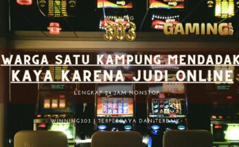 Warga Satu Kampung Mendadak Kaya karena Judi Online