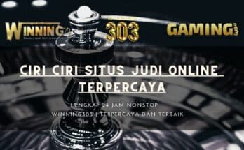 Ciri ciri situs judi online terpercaya