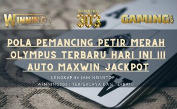 Pola Pemancing Petir Merah Olympus Terbaru Hari Ini !!! Auto Maxwin Jackpot