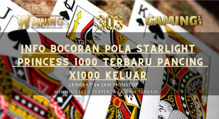 Info Bocoran Pola Starlight Princess 1000 Terbaru Pancing x1000 Keluar