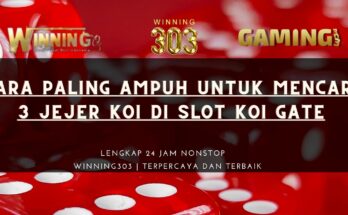 Cara Paling Ampuh Untuk Mencari 3 Jejer Koi Di Slot Koi Gate