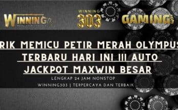 Trik memicu Petir Merah Olympus Terbaru Hari Ini !!! Auto Jackpot Maxwin besar