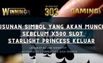 Susunan Simbol Yang Akan Muncul Sebelum x500 Slot Starlight Princess Keluar