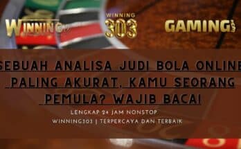 SEBUAH ANALISA JUDI BOLA ONLINE PALING AKURAT, KAMU SEORANG PEMULA? WAJIB BACA!