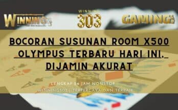 Inilah Bocoran Susunan Room x500 Olympus Terbaru Hari Ini, Dijamin Akurat