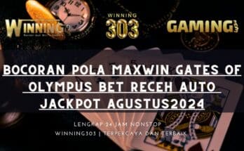 Bocoran Pola Maxwin Gates Of Olympus Bet Receh Auto Jackpot Agustus2024