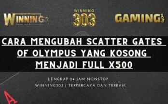 Cara Mengubah Scatter Gates Of Olympus Yang Kosong Menjadi Full x500