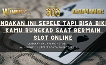 Tindakan Ini sepele tapi bisa bikin kamu Rungkad saat Bermain Slot Online