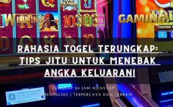 Rahasia Togel Terungkap: Tips Jitu untuk Menebak Angka Keluaran!