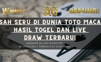 Kisah Seru di Dunia Toto Macau: Hasil Togel dan Live Draw Terbaru!