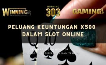 Peluang Keuntungan x500 dalam Slot Online