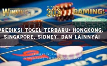 Prediksi Togel Terbaru: Hongkong, Singapore, Sidney, dan Lainnya!