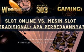 Slot Online vs. Mesin Slot Tradisional: Apa Perbedaannya?