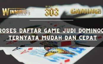 Proses Daftar Game Judi Dominoqq Ternyata Mudah dan Cepat