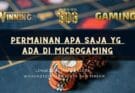Permainan apa saja yg ada di Microgaming