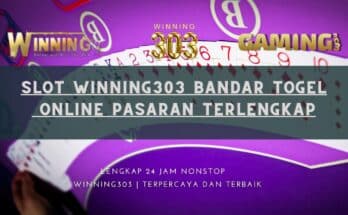 Slot Winning303 Bandar Togel Online Pasaran TerLengkap