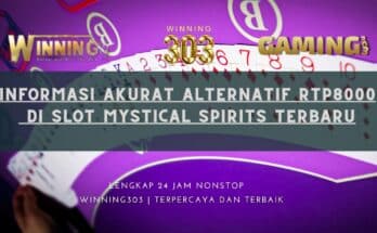 Informasi Akurat Alternatif Rtp8000 di Slot Mystical Spirits Terbaru