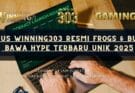 Situs Winning303 Resmi Frogs & Bugs Bawa Hype Terbaru Unik 2025