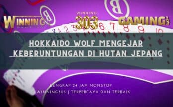 Hokkaido Wolf Mengejar Keberuntungan di Hutan Jepang