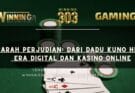 Sejarah Perjudian: dari Dadu Kuno hingga Era Digital dan Kasino Online