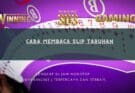 Cara Membaca Slip Taruhan